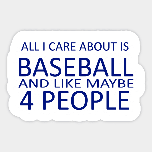 baseball and 4 people Sticker by Gsweathers